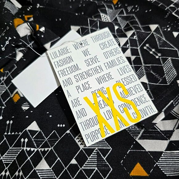 Nwt LuLaRoe Julia Dress XXS Womens Cybercore Techie Digital Futuristic Print - Picture 8 of 10